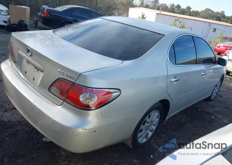 2004 Lexus Es 330 from USA, damaged, VIN JTHBA30G445055384